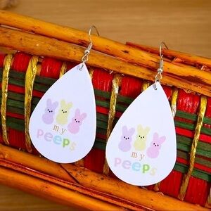 My Peeps Easter Earrings